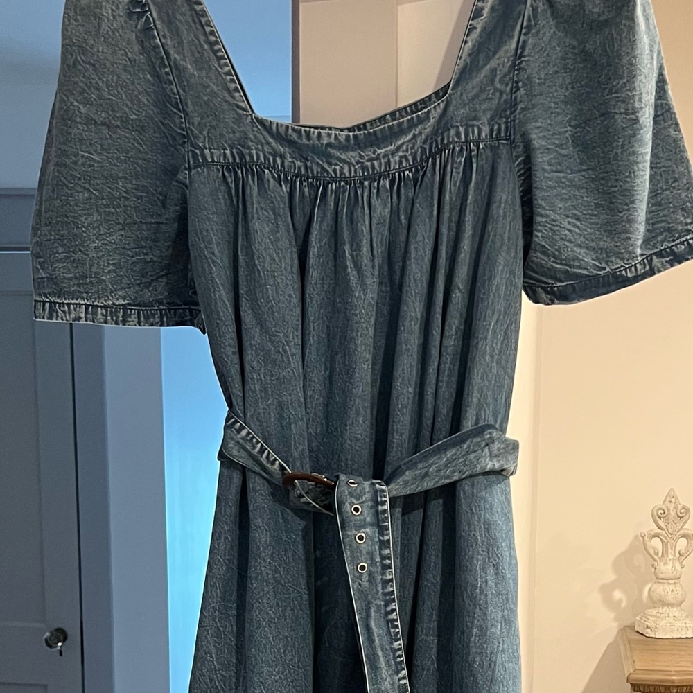 Stella Pardo x Anthro jean dress